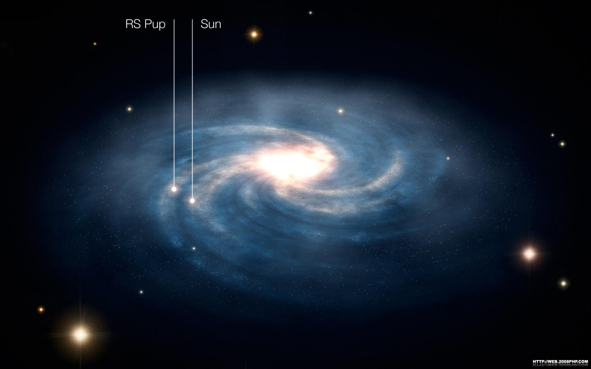 分享韩国地理摄影师:高清晰银河星空月亮地球桌面壁纸