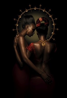 南非tanishq aarka 黑人女人代言珠宝首饰广告宣传