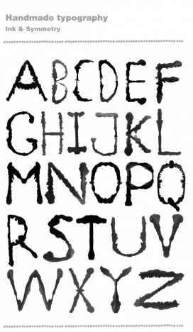 欧美INK & SIMMETRY :: Tipography设计字体欣赏