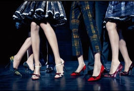 意大利2010（prada）奢侈品牌-时尚大气男性女性皮鞋发布摄影
