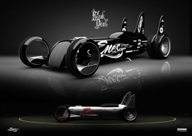 工业设计：Enes GP Concept怪物超级动力F1赛车埃内什大奖赛观