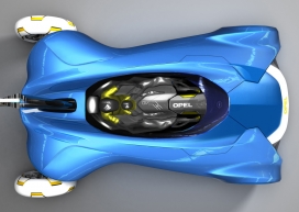工业设计：美国OPEL ICONA福特图示概念汽车设计