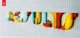美国大型图形视觉软件Adobe Typography设计欣赏
