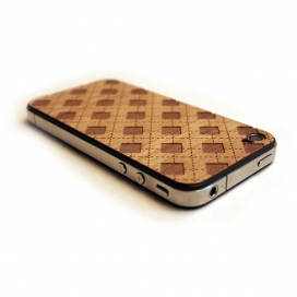 工业手机设计：欧美Lazerwood木质条纹手机外观设计