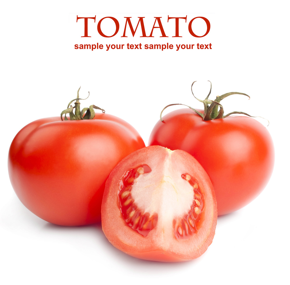 高清晰蔬菜摄影图-西红柿番茄
