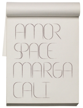 欧美Marga长形英文字体字母设计