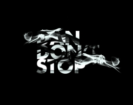 Smoke + Type烟雾字体