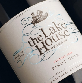 澳大利亚The Lake House Premium Range葡萄酒包装设计