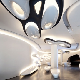 Zaha Hadid建筑师事务所-在伦敦的西班牙卫浴品牌乐家的陈列室