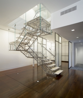 曼哈顿-钢构遗传楼梯