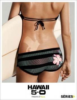 夏威夷Hawaii娱乐服务平面广告