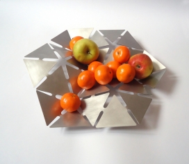 Escher Fruitbowl不锈钢果盘设计