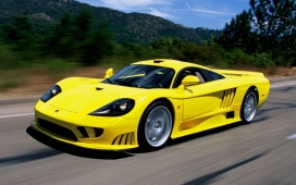 眼镜蛇行动-Saleen S7黄色轿跑车