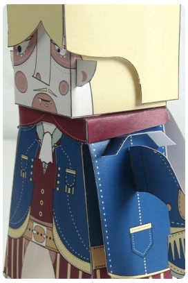 纸盒玩具-英国创意师Daniel Housley作品