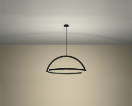 2D LED-简洁的吊灯设计-汉诺威DING3000设计机构出品