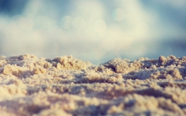 高清晰唯美的夏季砂子壁纸