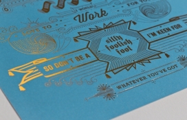 Typographic Wank金色字体印刷册设计-新西兰奥克兰Shakira Twigden设计师作品