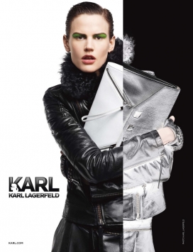 黑色和白色-Karl城市街头服饰广告封面设计