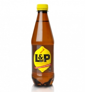 L&P新西兰标志性汽水柠檬派饮料包装