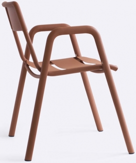伦敦设计节-原型扶手铝椅-Industrial Facility设计师作品