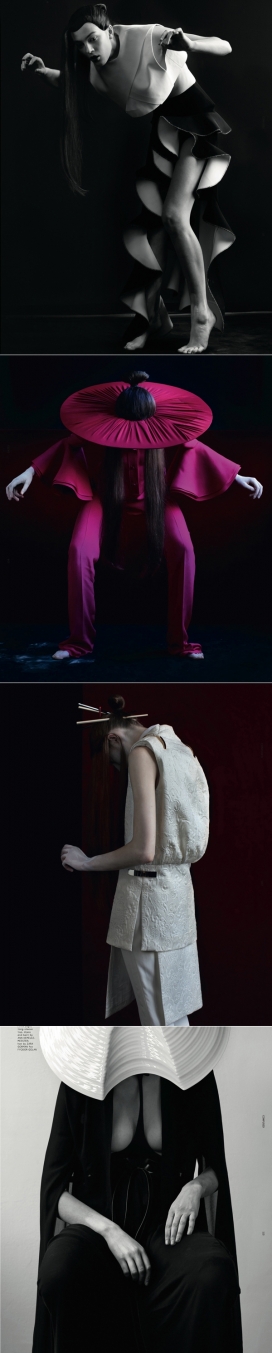 茫然与困惑-瑞典摄影师Julia Hetta作品-骨折时装剧舞蹈表演人像
