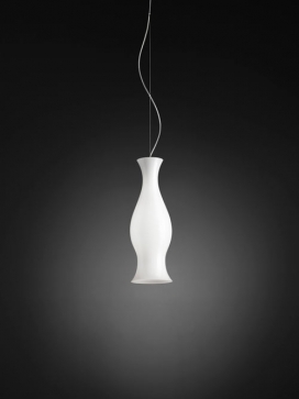手工吹制的艺伊娃Zeisel曲线灯，每个都可作为一个吊灯，壁灯，台灯