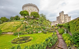 英格兰绿色温莎城堡壁纸