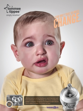 我会判断什么是自然的-Tommee Tippee宝宝健康奶瓶平面广告