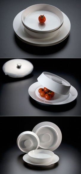 Giravolta智能碗盘餐具设计