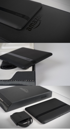 Kindle Fire HD亚马逊电子数码产品包装盒设计