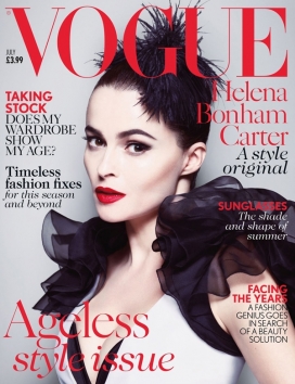 海伦娜・伯翰-Vogue英国2013-6月-英国女演员海伦娜・伯翰・卡特演绎纯正的美诱