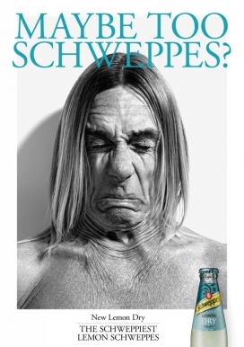 Schweppes酒类饮料平面广告