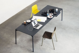 简洁办公桌-德国设计师Stefan Diez办公家具作品