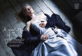 Marie Claire玛丽克莱尔英国十月-光滑的黑色服装皮革