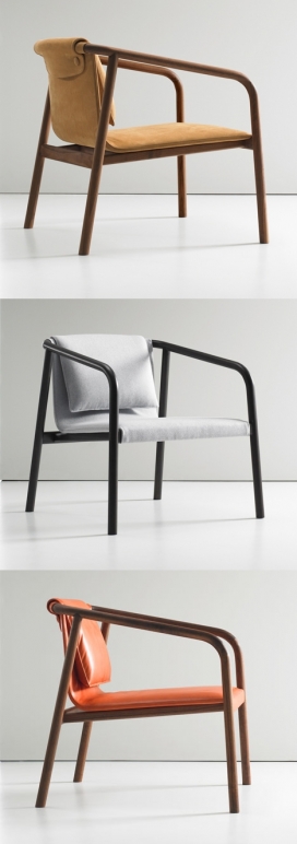 木制休闲椅-伦敦设计节2013年-挪威Angell Wyller Aarseth家居设计机构作品
