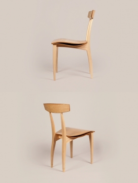 Dining木质餐椅设计