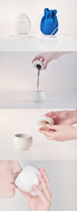 咖啡瓷-专为喜欢喝咖啡的爱好者设计，宜人紧凑的外形结合了两种功能，你可以随时随身携带咖啡与糖