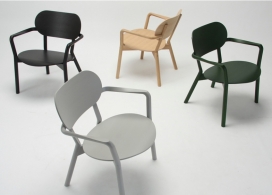 米兰橡木椅子-瑞士Big-Game设计工作室作品