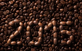 高清晰2015咖啡豆数字壁纸下载