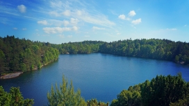 瑞典哥德堡森林湖