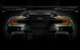 2015款阿斯顿・马丁vulcan top顶级火神概念跑车尾部尾翼壁纸