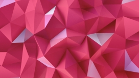 高清晰粉红色的三角形菱形壁纸