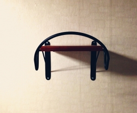 Handmade Bike Hanger手工自行车衣架设计