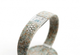 大理石穿戴式健康环保腕表设计-可伴随连接的应用程序