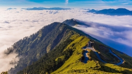 高山上的云海