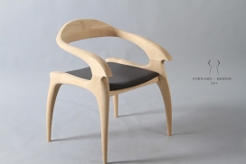 FORWARD/BEHIND悬臂椅-新诠释北欧设计