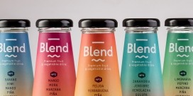 Blend-天然混合果蔬饮料设计-是一款清热解暑的优质水果和蔬菜饮料