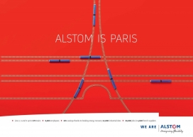 Alstom阿尔斯通集成电厂平面广告