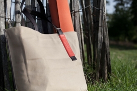 Laty Bags手袋设计-纯洁的图形线条，精美的制作散发着现代而永恒的风格。