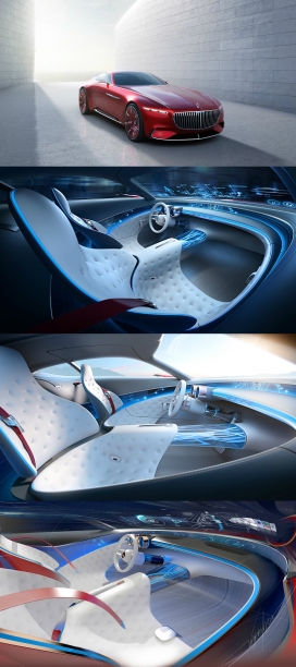 未来科技感爆棚－奔驰迈巴赫概念6汽车设计